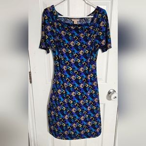 Blue dress